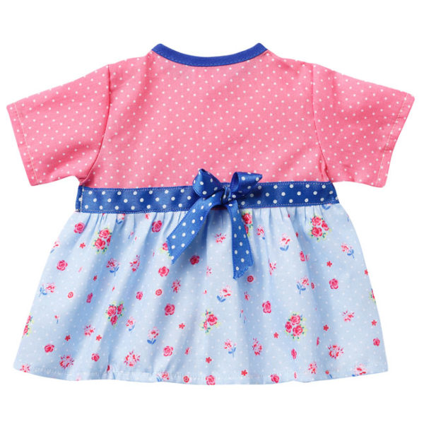 Baby Stella Puppenkleid – Rosa Zweiteiler Für 38,1 Cm Puppen, Mit Klettverschluss